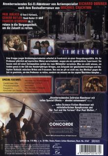 Timeline, DVD