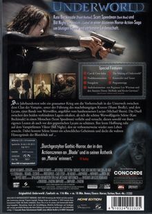 Underworld (2003), DVD