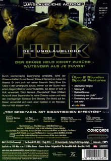 Der unglaubliche Hulk (US-Kinoversion/Special Edition), 2 DVDs