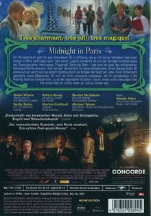 Midnight in Paris, DVD