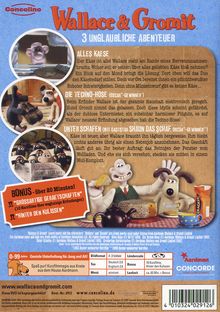 Wallace und Gromit, DVD
