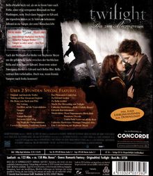 Twilight - Biss zum Morgengrauen (Blu-ray), Blu-ray Disc