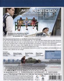 Mr. Nobody (Blu-ray), Blu-ray Disc