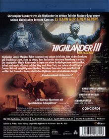 Highlander III - Die Legende (Blu-ray), Blu-ray Disc