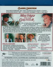 Miss Daisy und ihr Chauffeur (Blu-ray), Blu-ray Disc