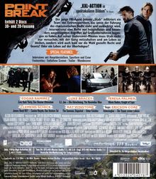 Point Break (2015) (3D &amp; 2D Blu-ray), 2 Blu-ray Discs