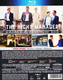 The Night Manager Season 1 (Blu-ray), 2 Blu-ray Discs