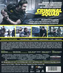 Criminal Squad (Blu-ray), Blu-ray Disc