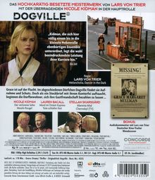 Dogville (Blu-ray), Blu-ray Disc