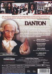 Danton (1982), DVD