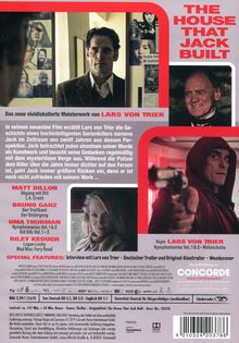 The House that Jack built, DVD