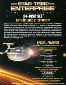 Star Trek Enterprise (Komplette Serie) (Blu-ray), 24 Blu-ray Discs