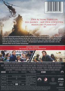 World War Z, DVD