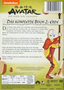 Avatar Buch 2: Erde (Gesamtausgabe), 4 DVDs