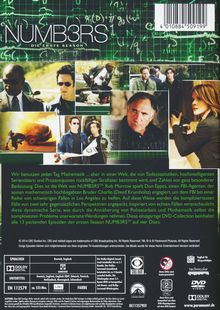 Numb3rs Season 1, 4 DVDs