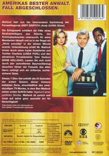 Matlock Staffel 1, 7 DVDs