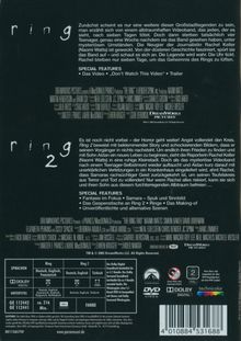 Ring 1 &amp; 2 (2002/2005), 2 DVDs