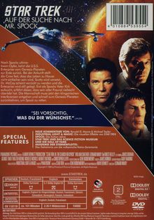 Star Trek III: Auf der Suche nach Mr.Spock, DVD