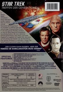Star Trek VII: Treffen der Generationen, DVD