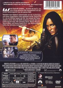 G.I. Joe - Geheimauftrag Cobra, DVD