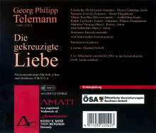 Georg Philipp Telemann (1681-1767): Passionsoratorium "Die gekreuzigte Liebe", 2 CDs
