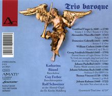 Trio Baroque, CD