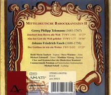 Mitteldeutsche Barock-Kantaten, CD