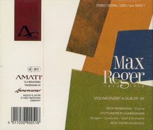 Max Reger (1873-1916): Violinkonzert op.101, CD