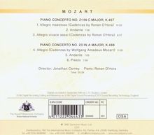 Wolfgang Amadeus Mozart (1756-1791): Klavierkonzerte Nr.21 &amp; 23, CD