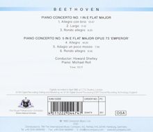 Ludwig van Beethoven (1770-1827): Klavierkonzerte Nr.1 &amp; 5, CD