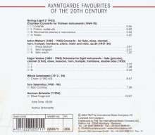 Avantgarde Favourites of the 20th Century, CD