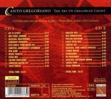 Canto Gregoriano - The Art of Gregorian Chant, 2 CDs