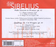 Jean Sibelius (1865-1957): Violinkonzert op.47, CD