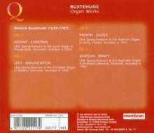 Dieterich Buxtehude (1637-1707): Orgelwerke, 4 CDs