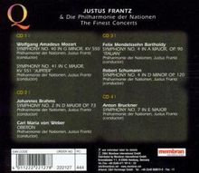 Justus Frantz &amp; Die Philharmonie der Nationen - Finest Concerts, 4 CDs