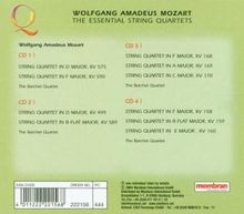 Wolfgang Amadeus Mozart (1756-1791): Streichquartette Nr.5-10,20-23, 4 CDs
