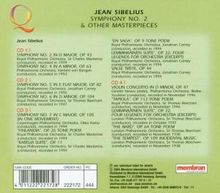 Jean Sibelius (1865-1957): Symphonien Nr.2,4-7, 4 CDs