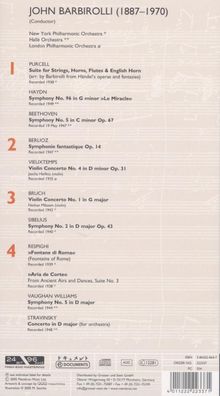 John Barbirolli dirigiert, 4 CDs