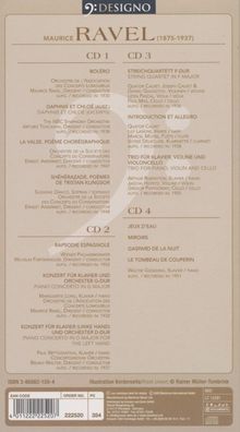 Maurice Ravel (1875-1937): Bolero, 4 CDs