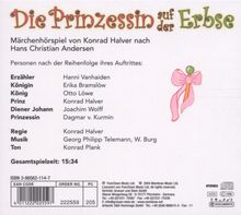 Hans Christian Andersen: Die Prinzessin Auf Der, CD