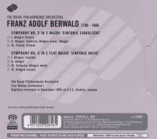 Franz Berwald (1796-1868): Symphonien singuliere &amp; naive, Super Audio CD