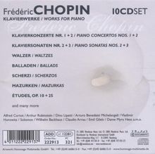 Frederic Chopin (1810-1849): Klavierwerke, 10 CDs