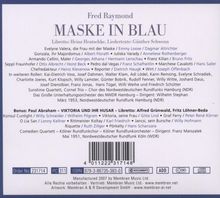 Fred Raymond (1900-1954): Maske in Blau, 2 CDs