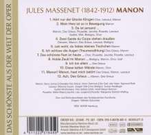 Jules Massenet (1842-1912): Manon (Querschnitt in deutscher Sprache), CD