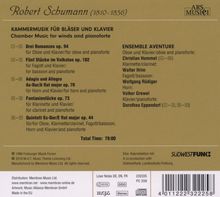 Robert Schumann (1810-1856): Kammermusik für Bläser &amp; Klavier, CD