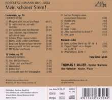Robert Schumann (1810-1856): Lieder "Mein schöner Stern!", CD