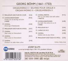 Georg Böhm (1661-1733): Orgelwerke Vol.2, CD