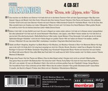 Peter Alexander: Rote Rosen, rote Lippen, roter Wein, 4 CDs