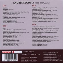 Andres Segovia, 4 CDs