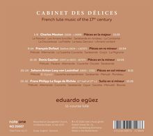 CABINET DES DÉLICES, French lute music of the 17th century, Werke von Mouton, Dufaut, Gautier, Losy, Ricée; Totalzeit: 62:27.